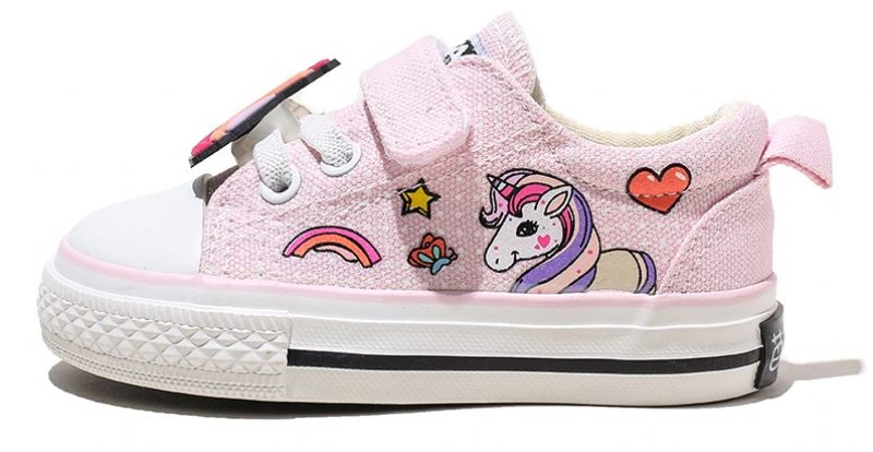 Amelia Baby Flickor Casual Sneaker - Lila