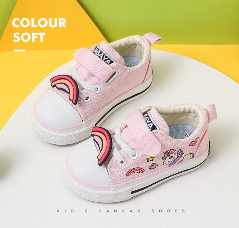 Amelia Baby Flickor Casual Sneaker - Lila
