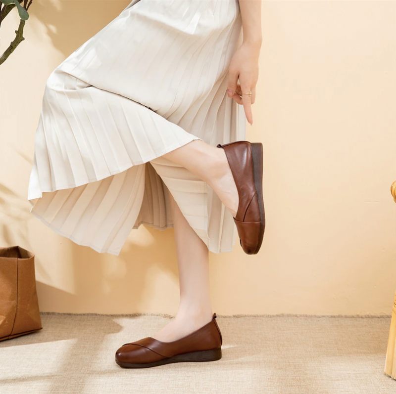 Amelia Dam Loafer Skor - Brun