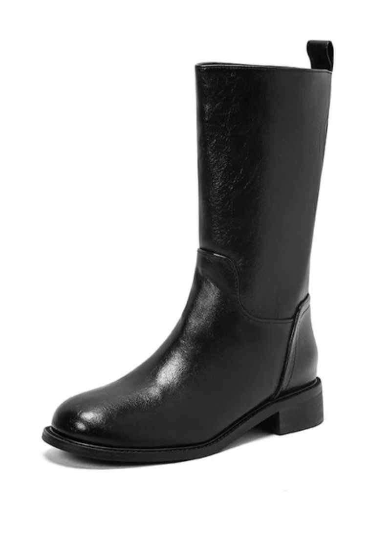 Amelia Kvinnors Mid Calf Boots