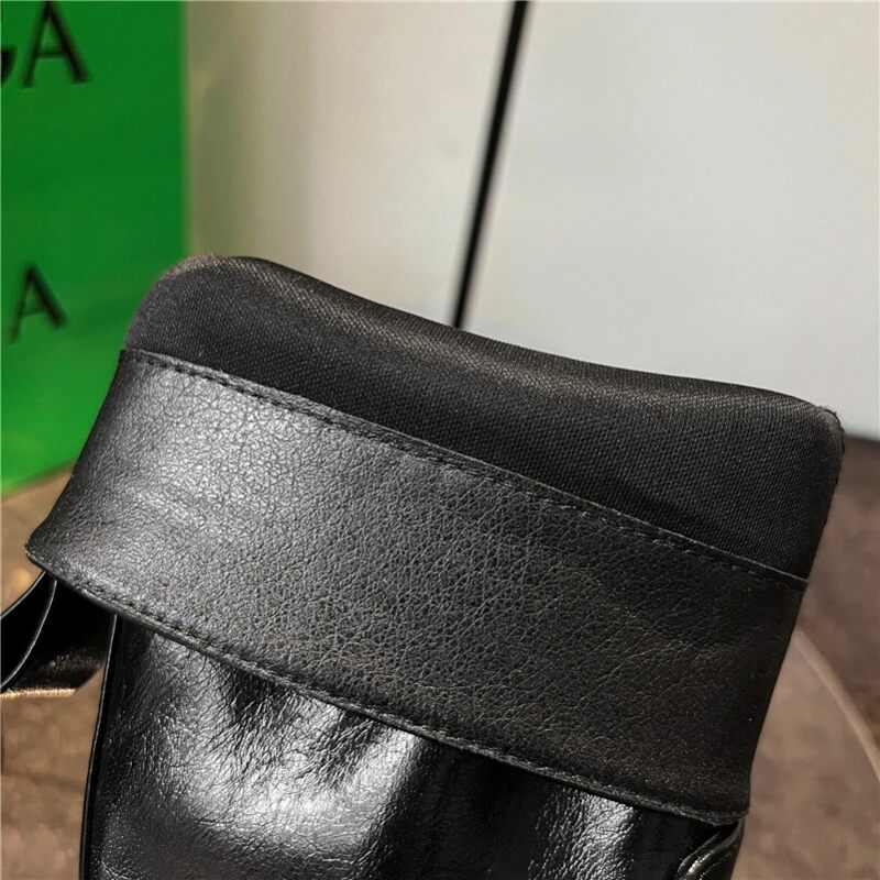 Amelia Kvinnors Mid Calf Boots - Svart utan päls