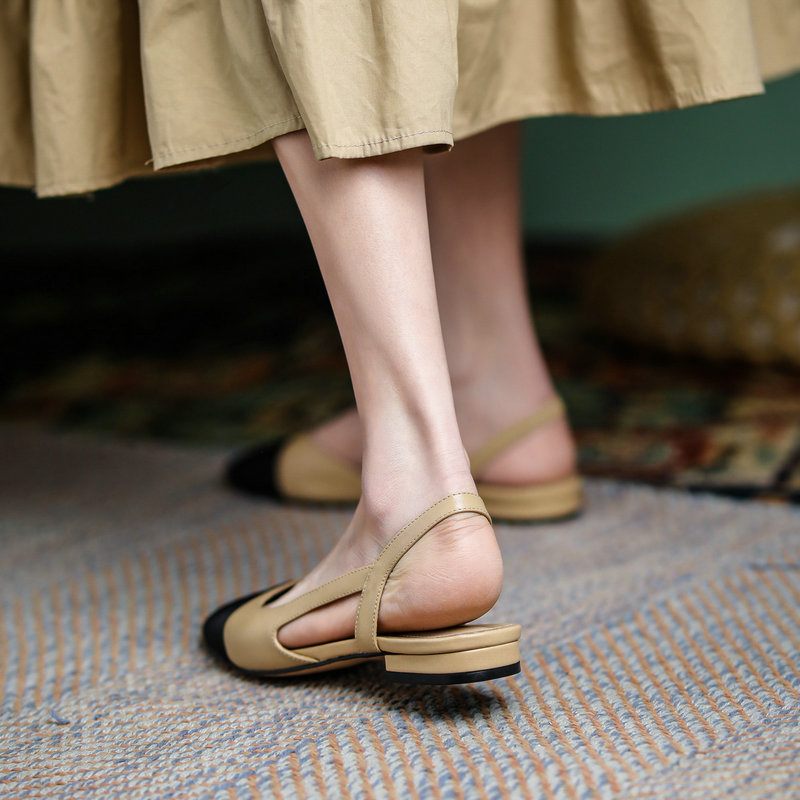 Amelia Kvinnors Spetsiga Tå Slip On Pumps - Svart