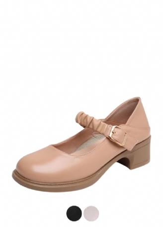 Amelia Round Toe Pumps För Kvinnor