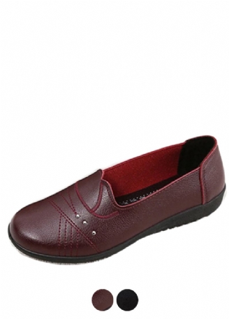 Amelia Slip-on Loafer I Mjukt Läder För Kvinnor