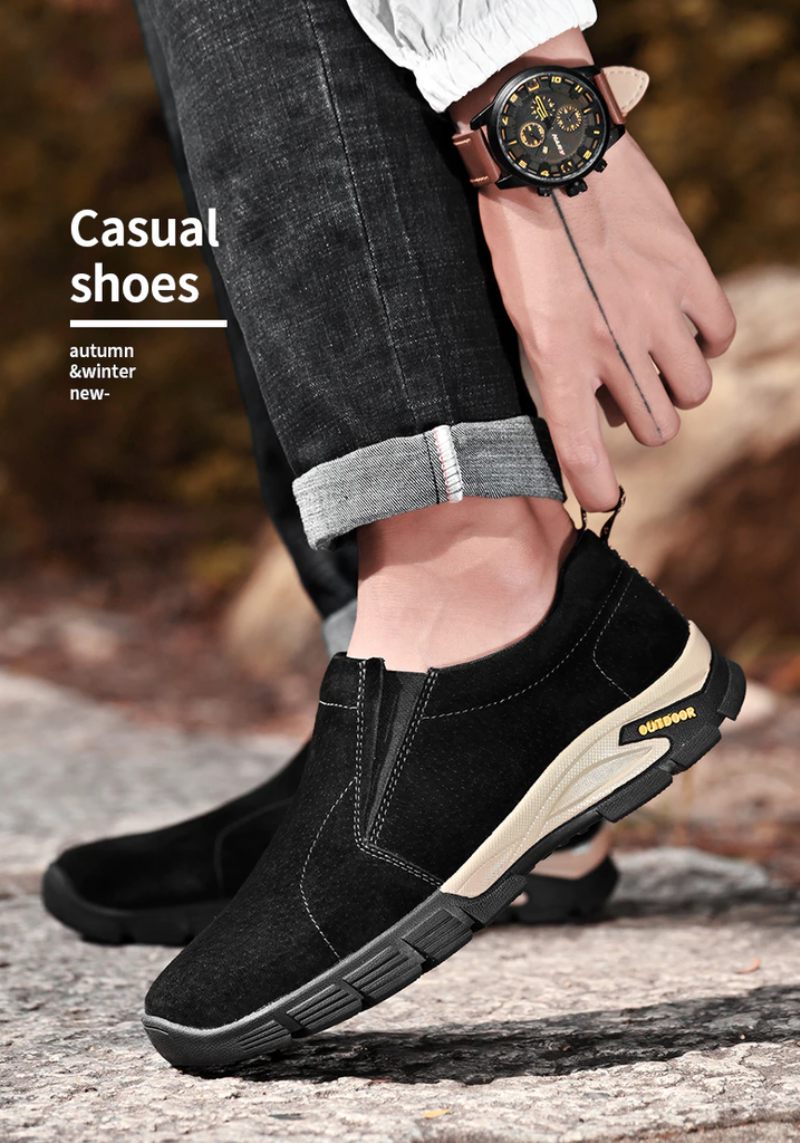 Amelie Loaferskor För Män - Kaki