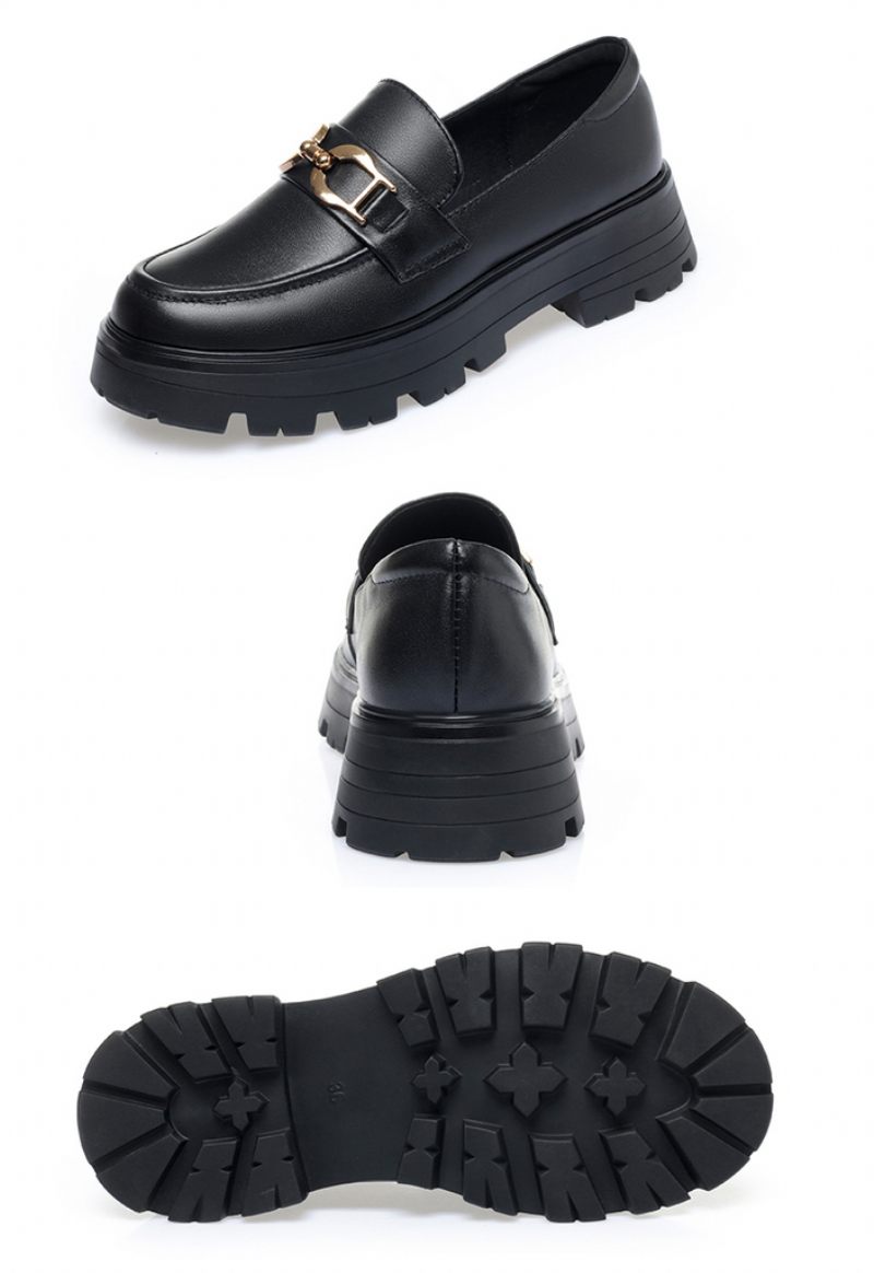 America Dam Loafer Skor - Svart