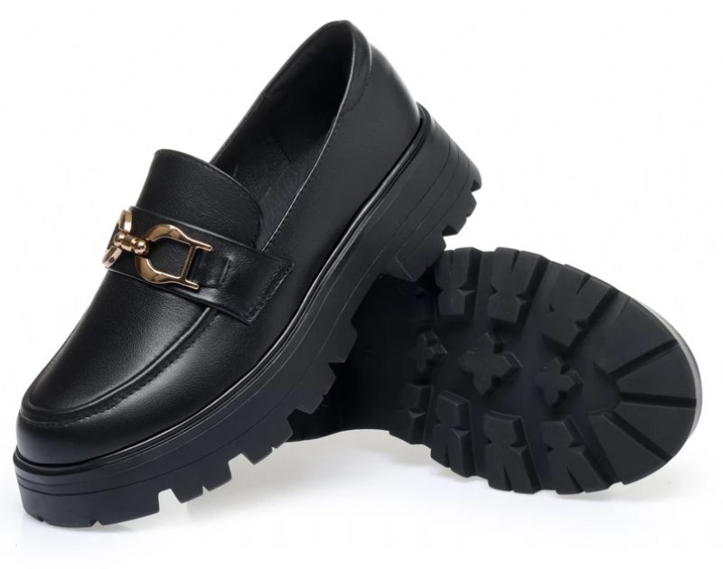 America Dam Loafer Skor - Svart