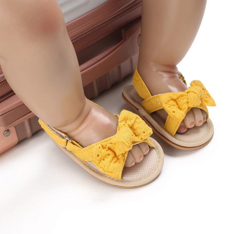 Amonet Baby Flickors Strandsandaler - Gul