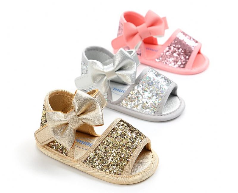 Ana Baby Flickors Klänning Sandal - Guld