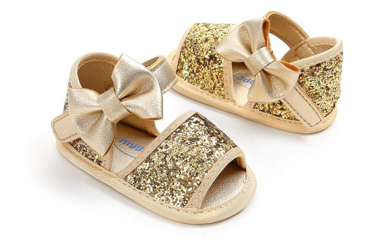 Ana Baby Flickors Klänning Sandal - Guld