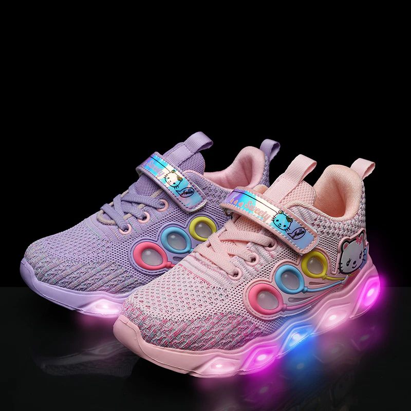 Ana Flickor Casual Sneaker - Lila