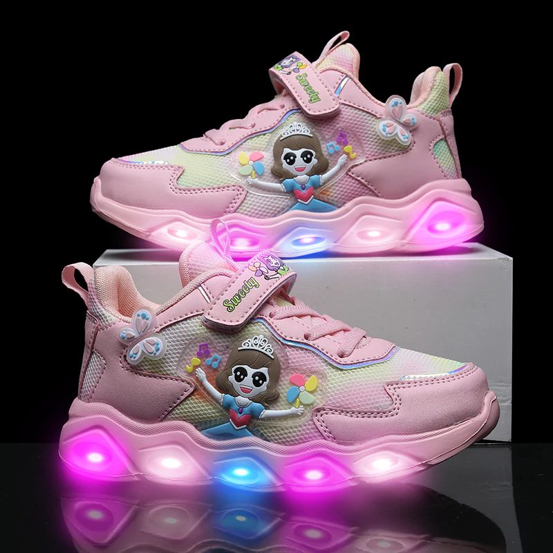 Ana Flickor Casual Sneaker - Lila