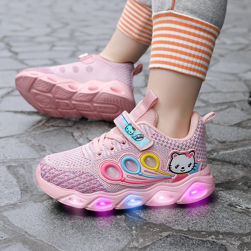 Ana Flickor Casual Sneaker - Lila