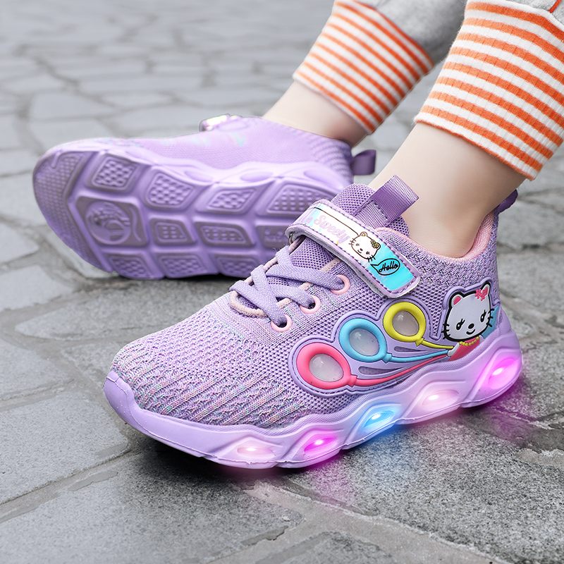 Ana Flickor Casual Sneaker - Lila