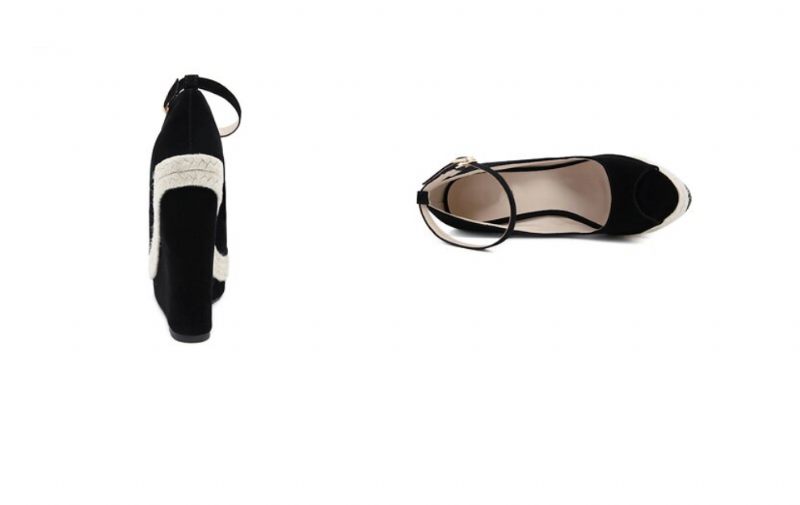 Andalucita Wedges - Svart
