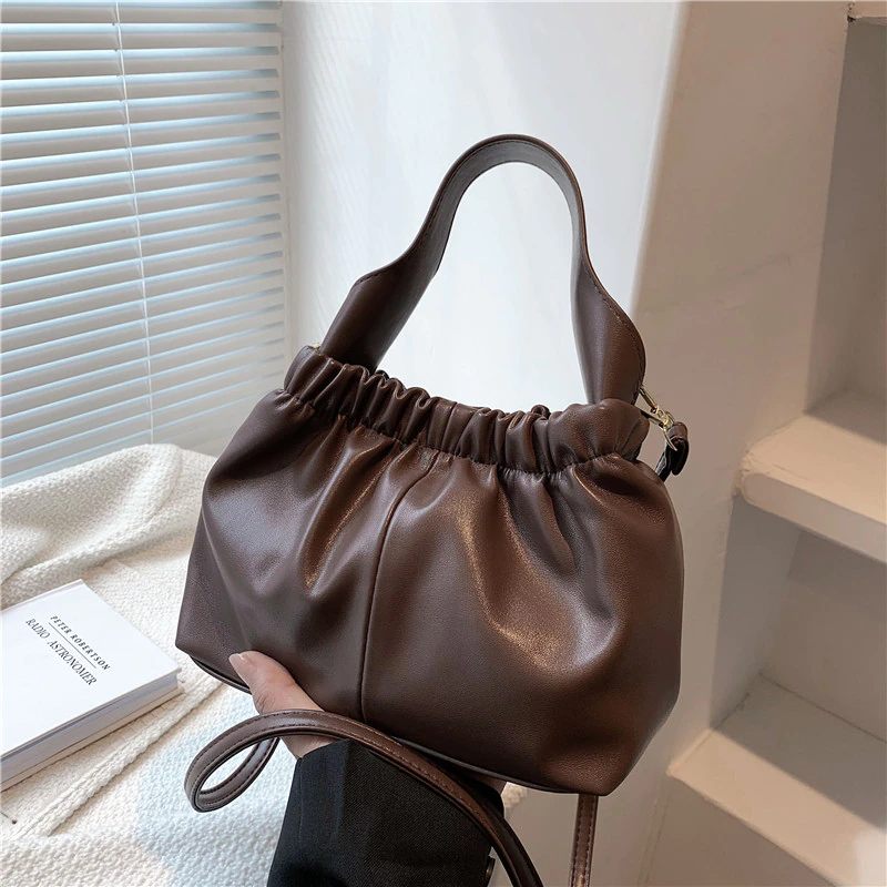 Andalux Small Crossbody-handväska I Läder För Kvinnor - Svart