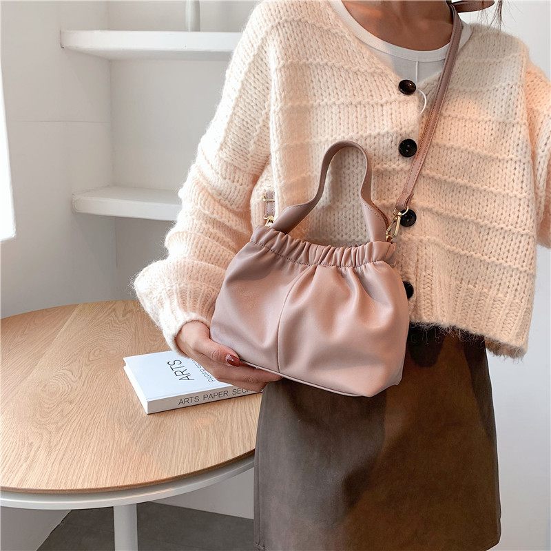 Andalux Small Crossbody-handväska I Läder För Kvinnor - Svart