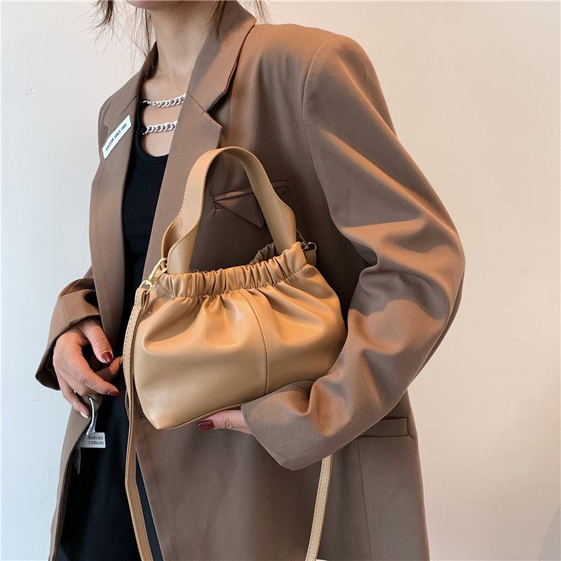 Andalux Small Crossbody-handväska I Läder För Kvinnor - Svart