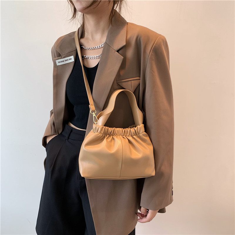 Andalux Small Crossbody-handväska I Läder För Kvinnor - Svart