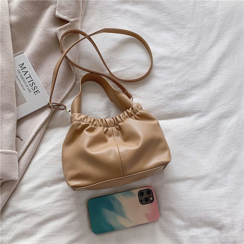 Andalux Small Crossbody-handväska I Läder För Kvinnor - Svart