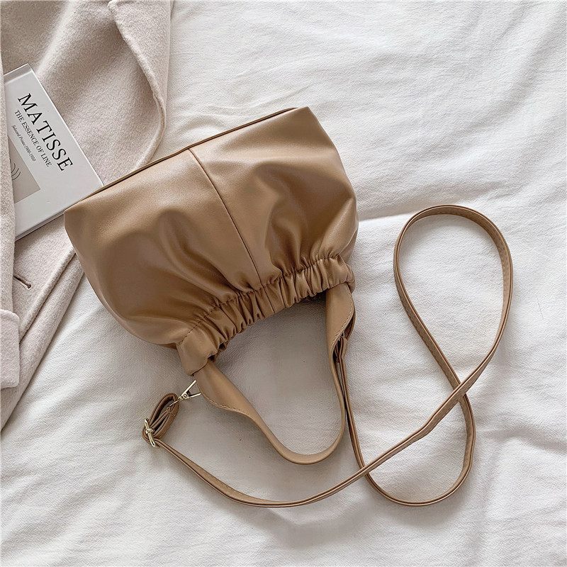 Andalux Small Crossbody-handväska I Läder För Kvinnor - Svart