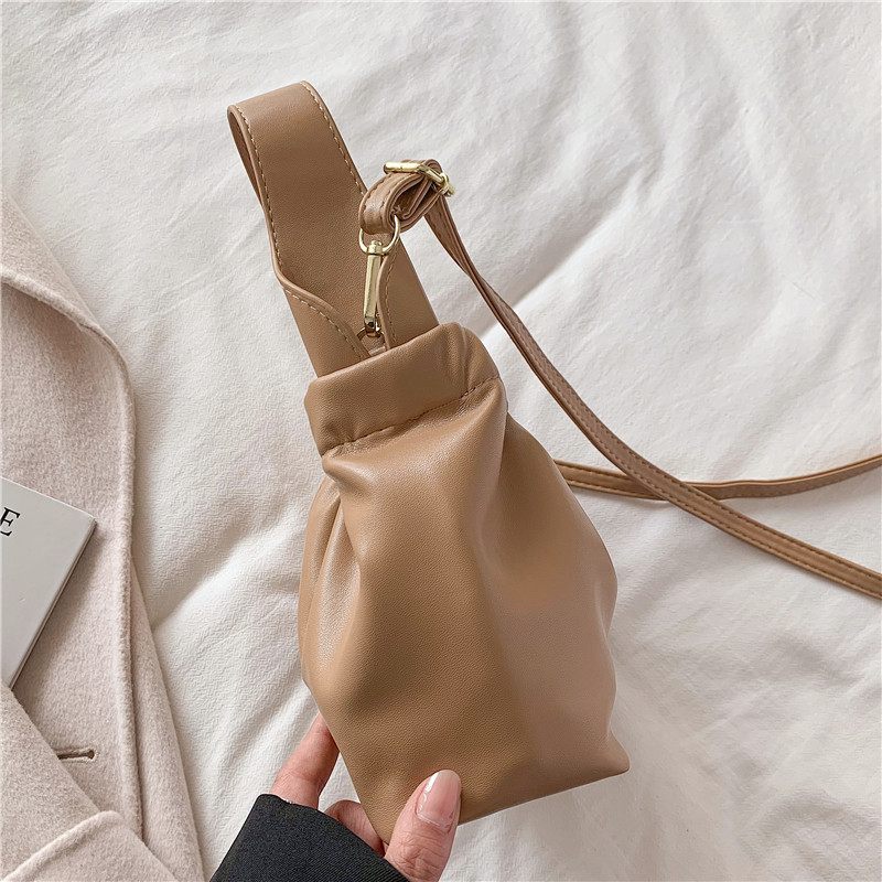 Andalux Small Crossbody-handväska I Läder För Kvinnor - Svart