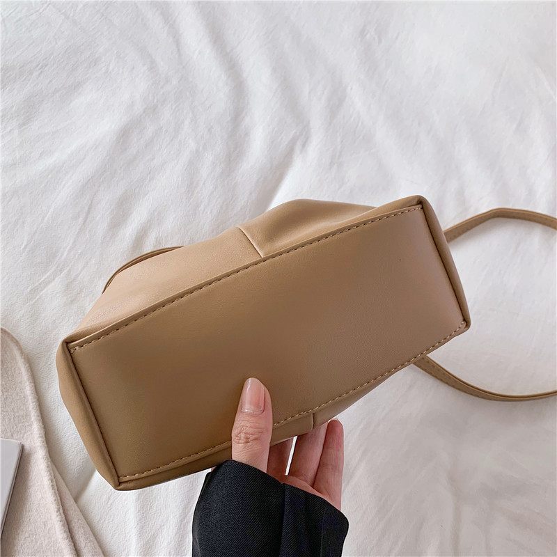 Andalux Small Crossbody-handväska I Läder För Kvinnor - Svart