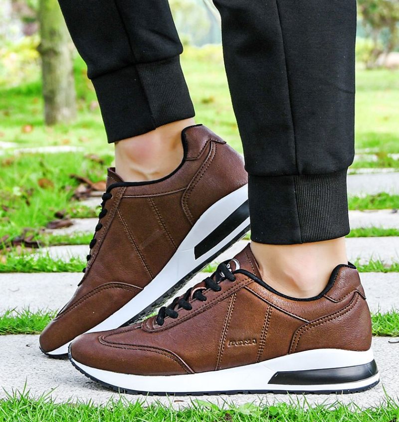 Andrey Casual Sneakers För Män - Kaffe