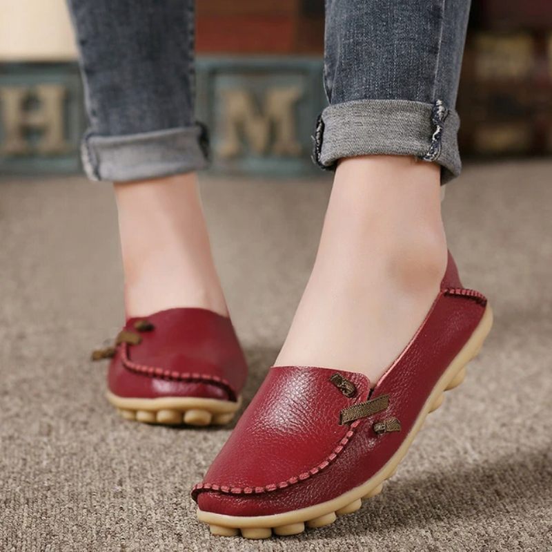 Angela Dam Loafer Svarta Skor - Svart