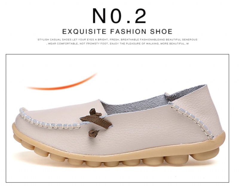 Angela Loaferskor För Kvinnor - Beige