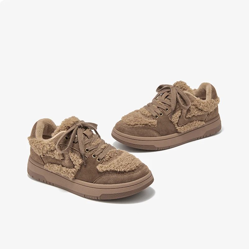 Angela Vintersneaker För Kvinnor - Beige