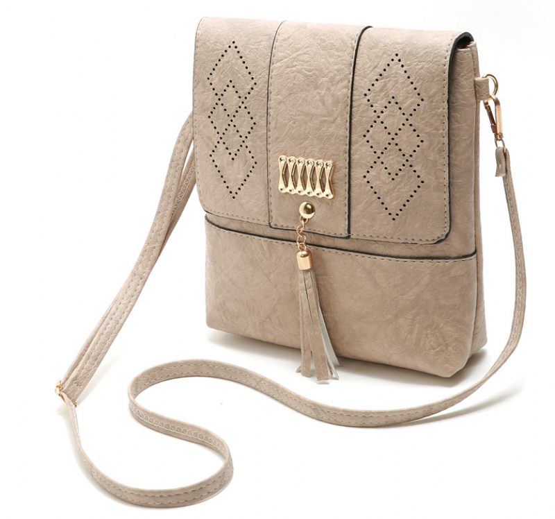 Angeles Designer Lyxhandväska För Kvinnor - Beige