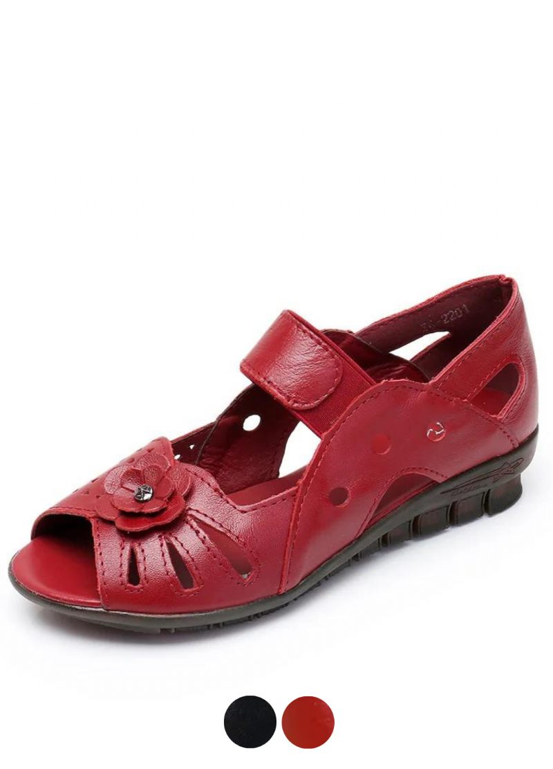 Angelica Halkfria Platta Sandaler För Kvinnor
