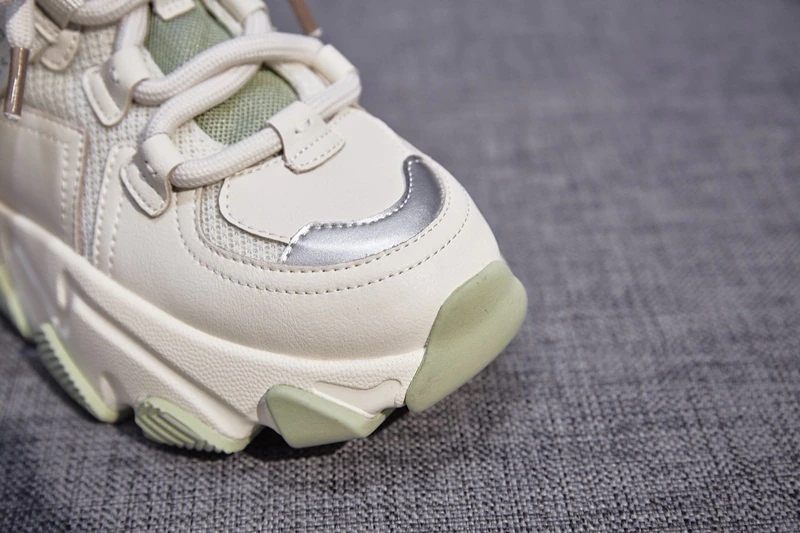 Angelis Platt Sneaker För Kvinnor - Aprikos