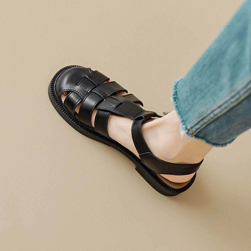 Angi Sommargladiatorsandaler För Kvinnor - Beige