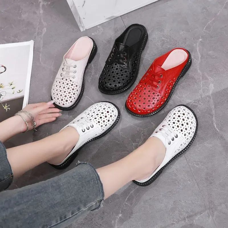 Anny Rund Toe Sandaler För Damer - Vit