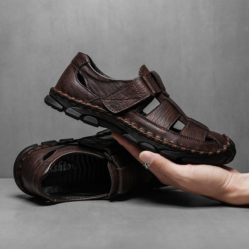 Anselmo Casual Sandaler För Män - Kaffe
