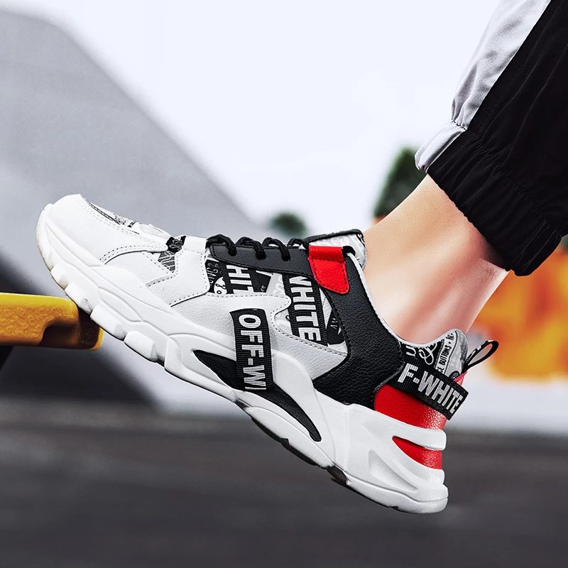 Anthony Casual Sneaker För Män - Röd