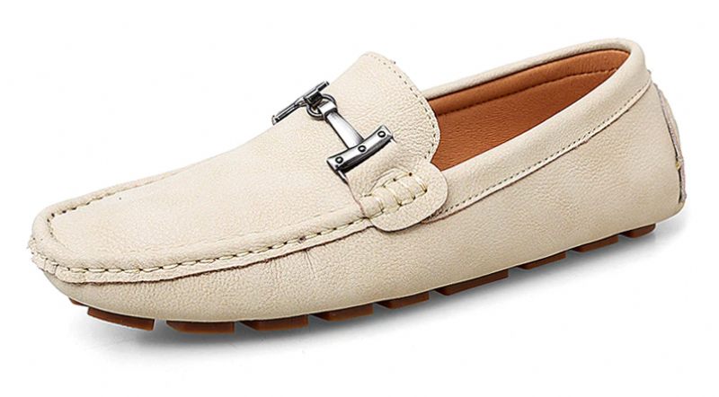 Anthuan Loafers Lyxiga Skor För Män - Beige