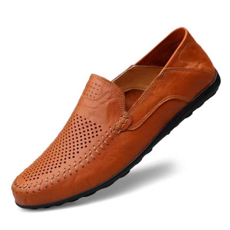 Antonello Herr Loafers Fritidsskor - Kaffe