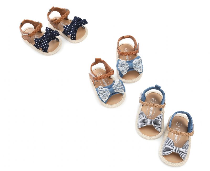 Antonia Baby Casual Flicksandaler - Navy