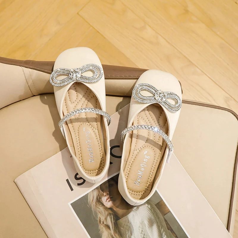 Antonieta Platta Flickskor - Beige