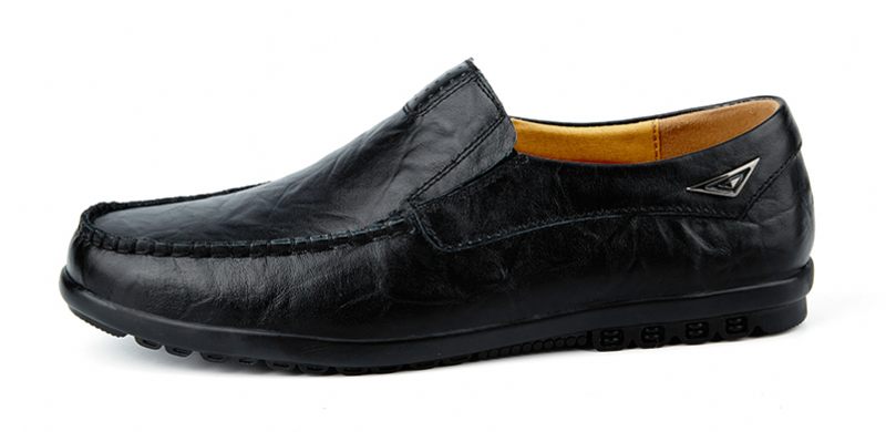 Antonio Loafers Klänning Skor För Män - Svart
