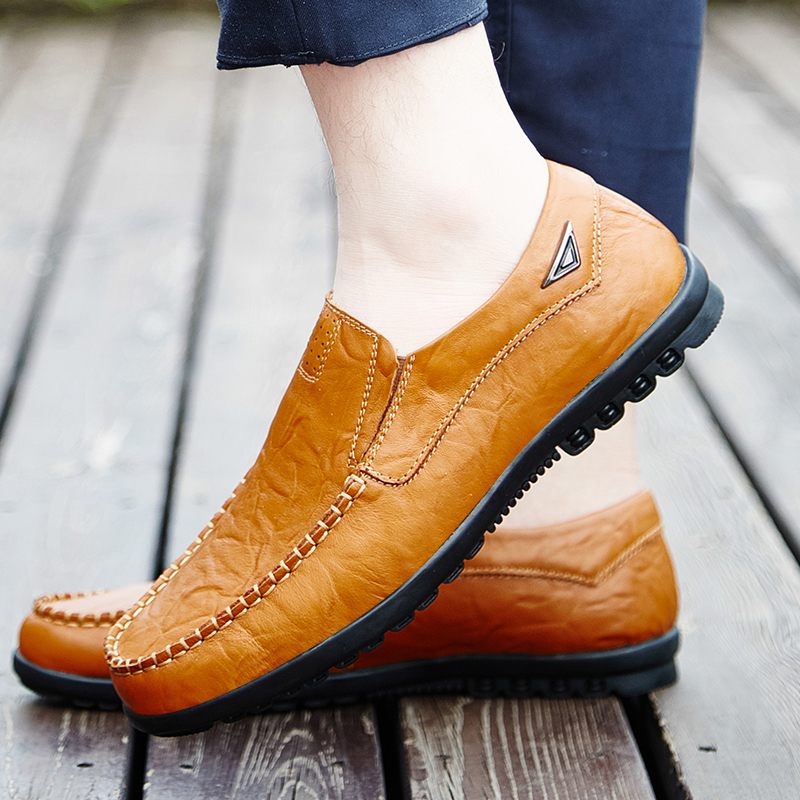 Antonio Loafers Klänning Skor För Män - Svart