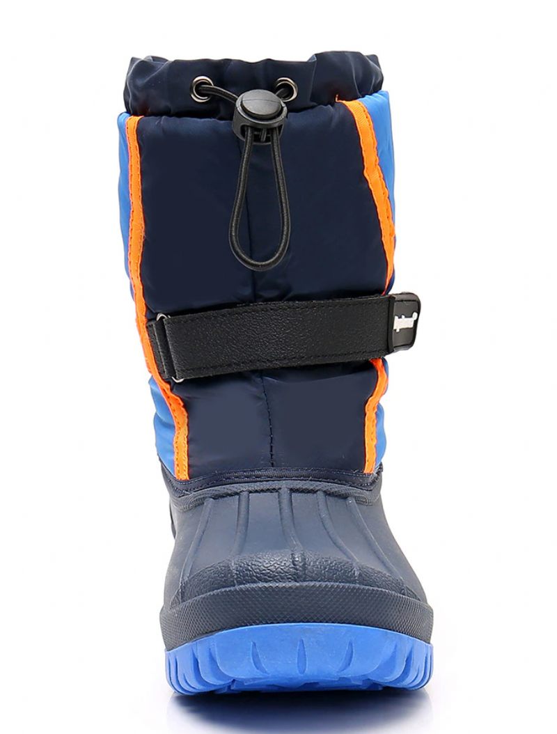 Antunez Unisex Vinterstövlar För Barn - Navy päls