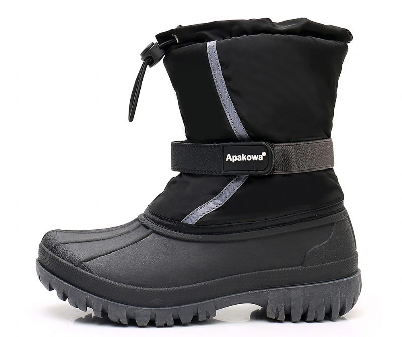 Antunez Unisex Vinterstövlar För Barn - Navy päls