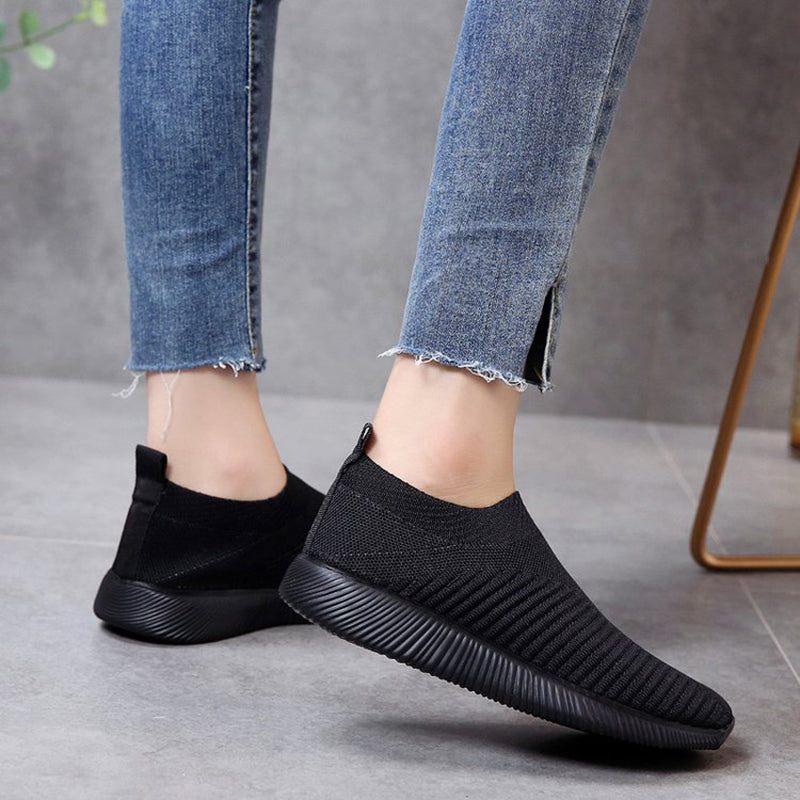 Anyi Slip-on-skor För Kvinnor - Svart