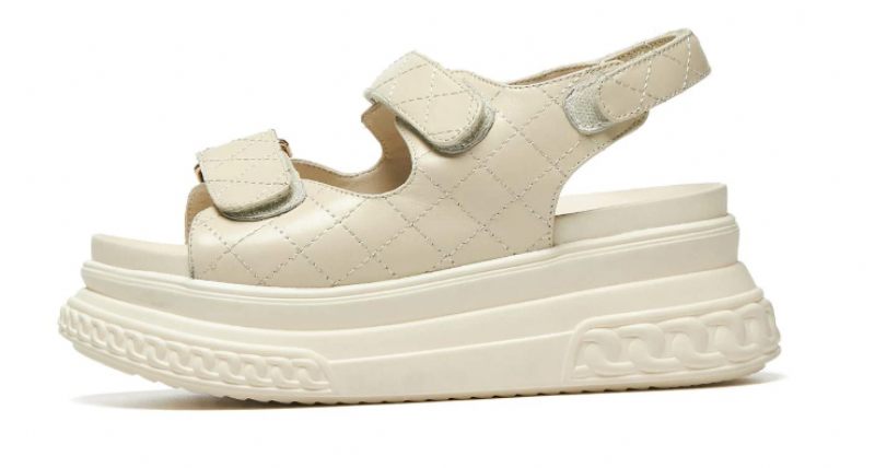 Apolinar Plattformssandal För Kvinnor - Beige