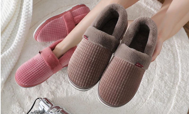 Aragot Unisex Vintertofflor - Grå