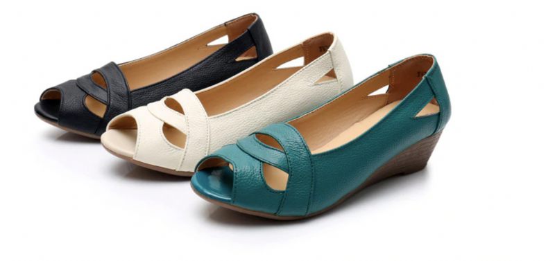 Aranza Wedges-sandaler För Kvinnor - Grön